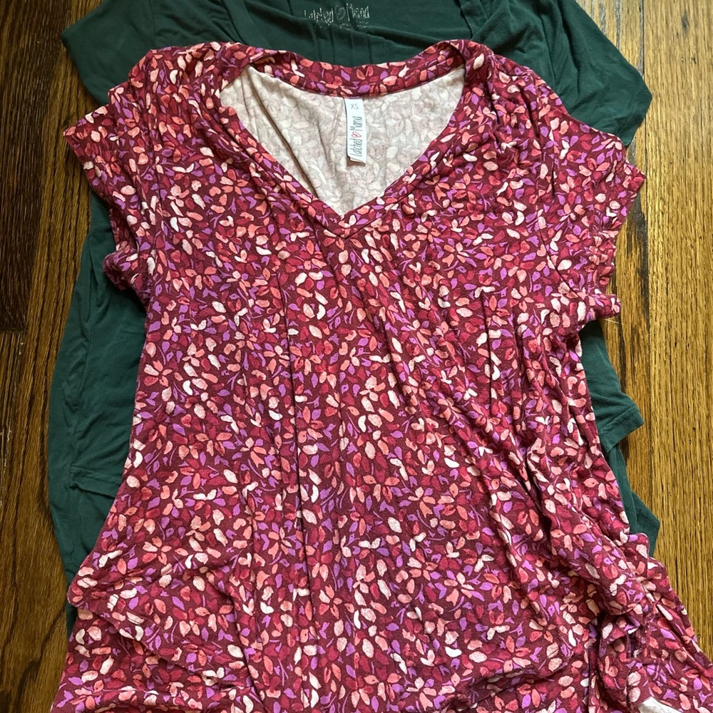 Latched Mama Boyfriend Nursing Tee Shirts